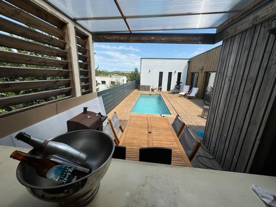 Luxury Villa With Pool And View Juvignac Exterior foto